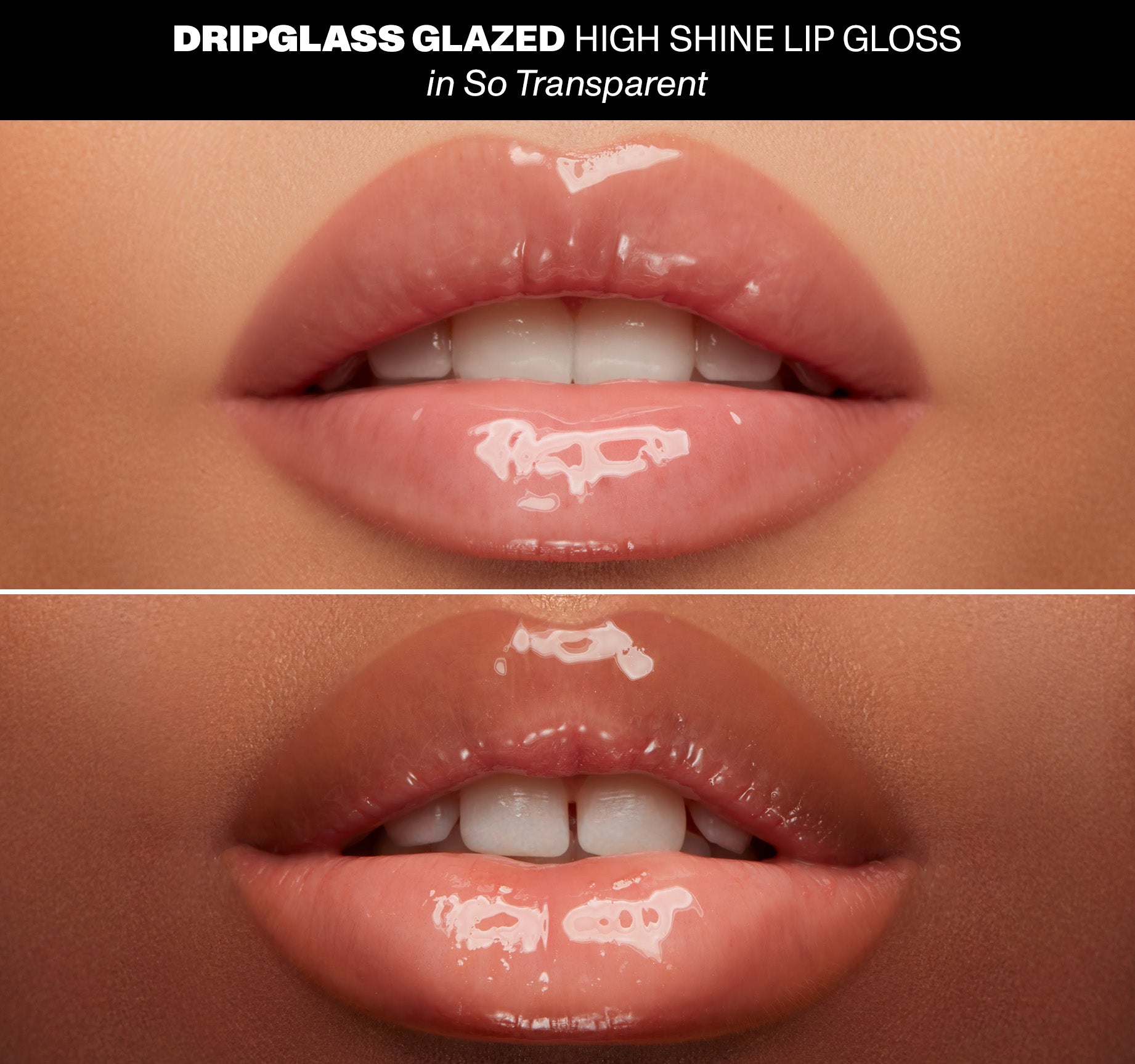 Dripglass Glazed High Shine Lip Gloss - So Transparent - Image 4